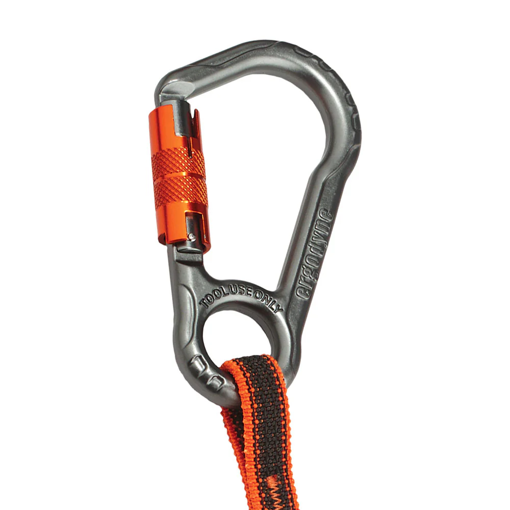 Ergodyne 19828 OAH 3118F(x) Tool Lanyard Dual Locking Carabiner - 15lbs - Mactool Shop