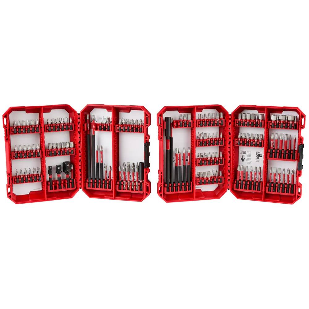 Milwaukee 48-32-4034 SHOCKWAVE Impact Duty Driver Bit Set - 124PC - Mactool Shop