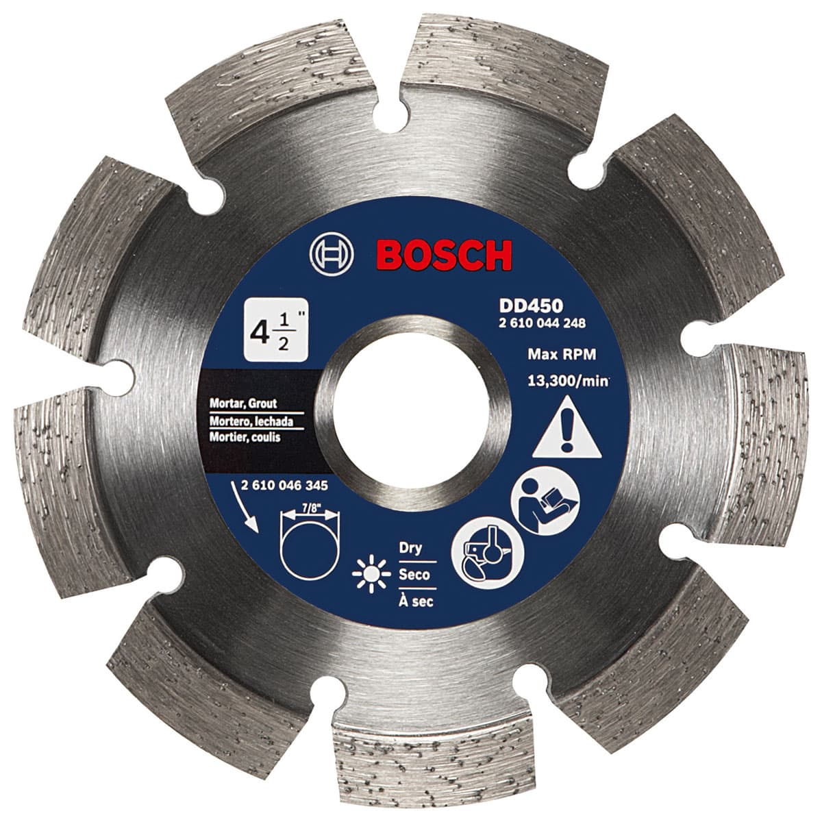 Bosch DD450 5 In. Premium Segmented Tuckpointing Blade - Mactool Shop