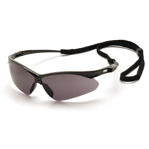 Pyramex SB6320STP PMXTREME Eyewear Gray AF Lens with Black Frame & Cord - Mactool Shop