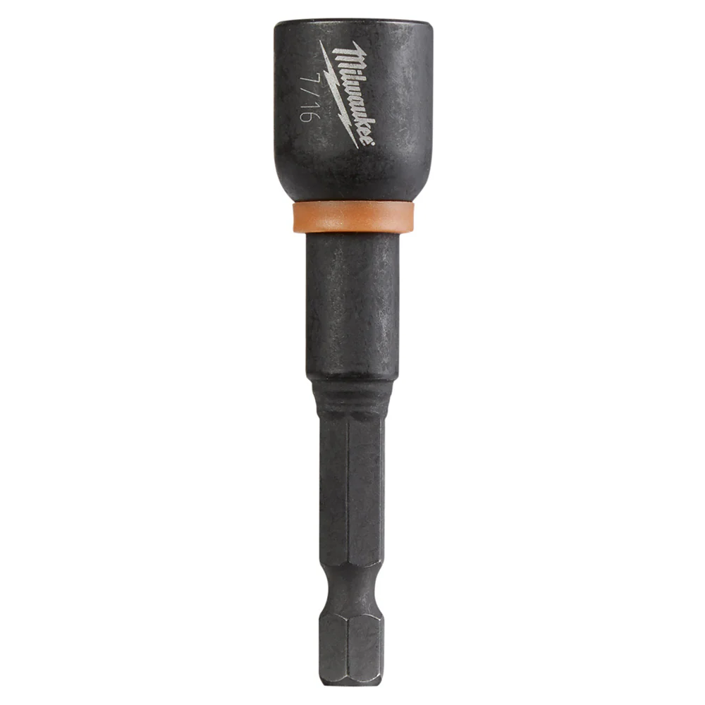 Milwaukee 49-66-0536 SHOCKWAVE™ 2-9/16 in. Magnetic Nut Driver 7/16 in. (10 Pk) - Mactool Shop