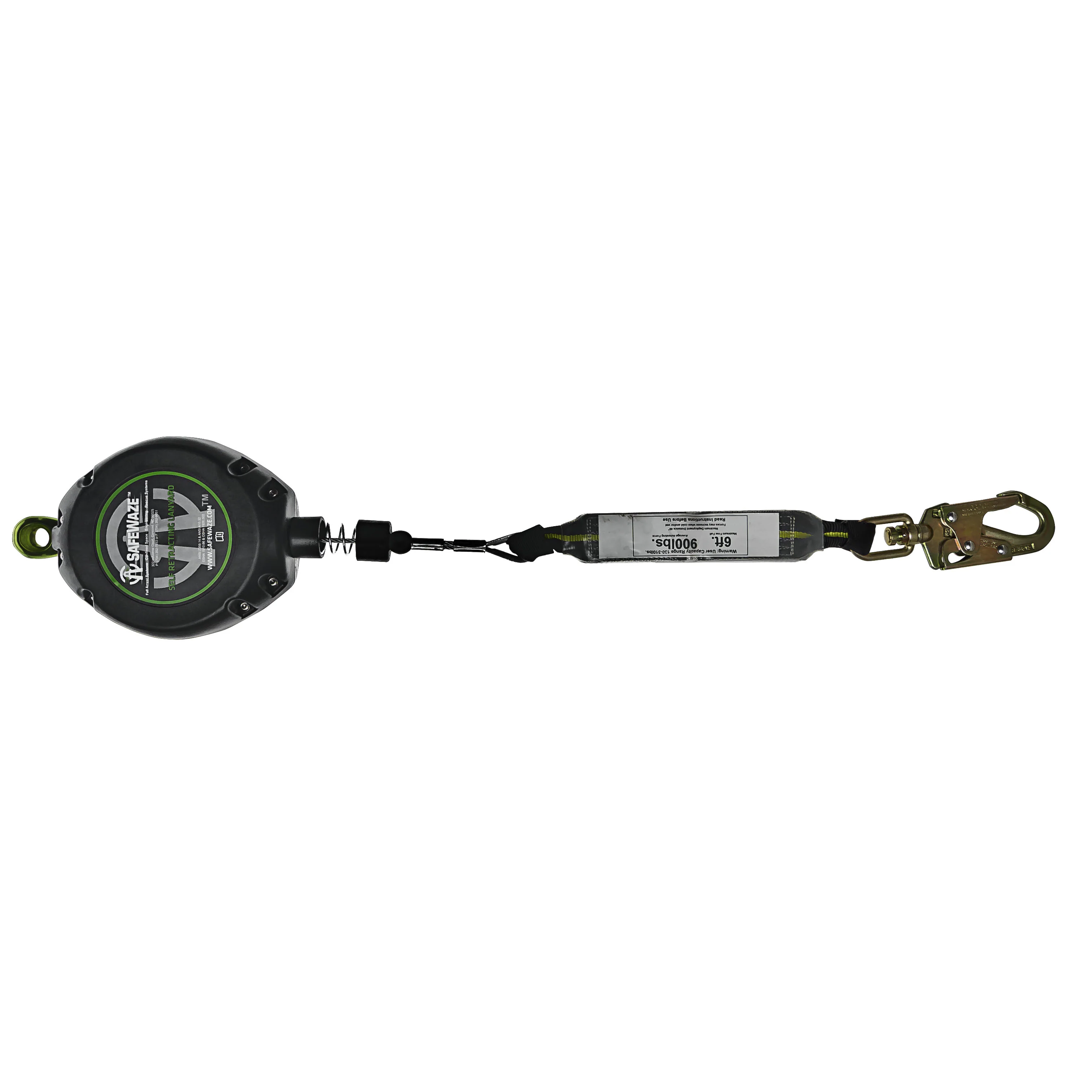 Safewaze FS-FSP9020 20' Cable Retractable, Integral Energy Absorber For Le - Mactool Shop
