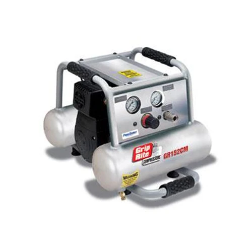 Grip-Rite GR152CM 1.5 HP 2 Gallon Twin Compressor - Mactool Shop