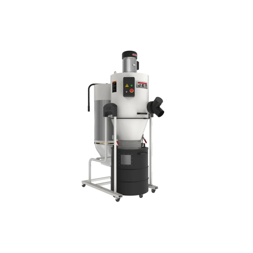 Jet JT9-717520 JCDC-2 Cyclone Dust Collector, 2HP, 230V - Mactool Shop