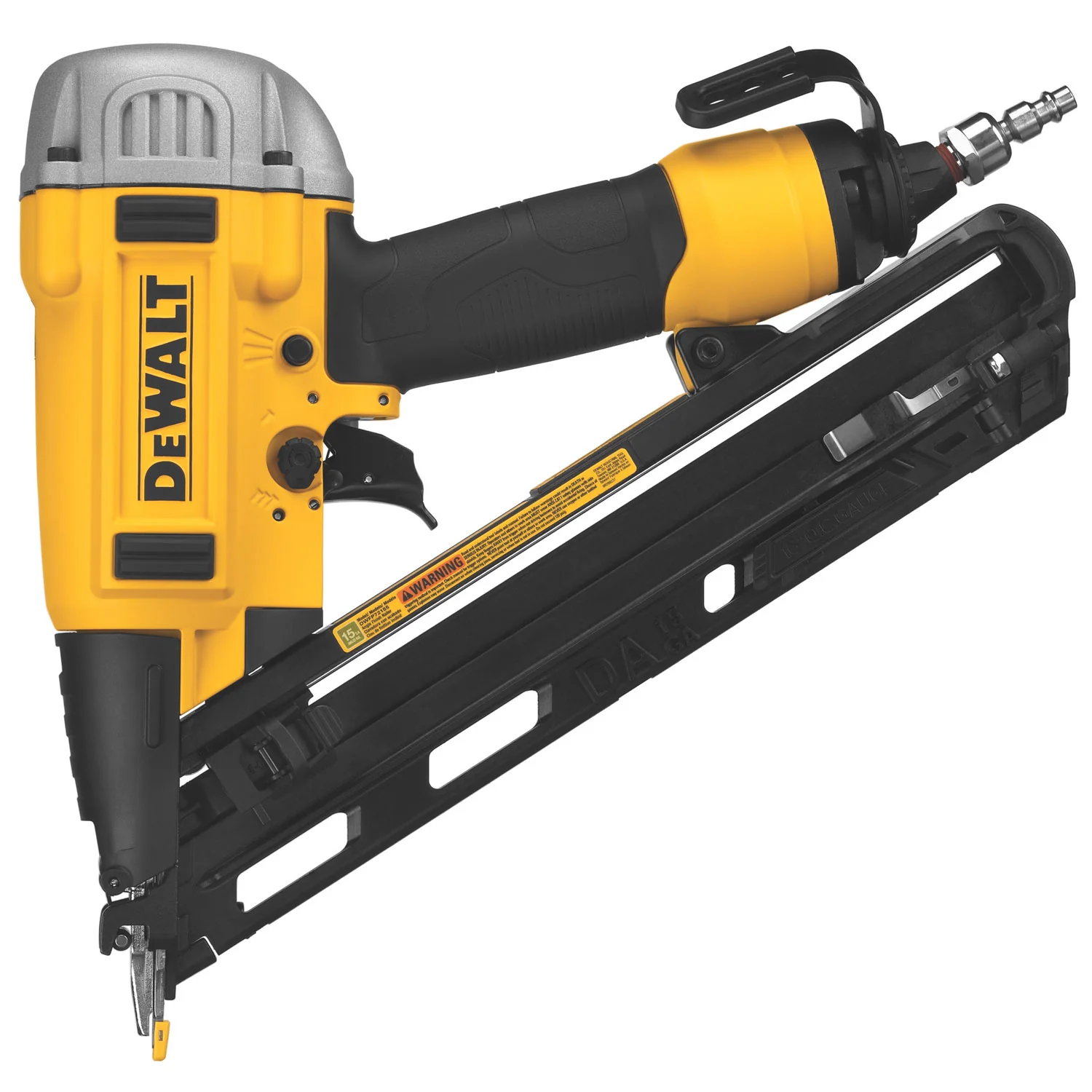 DeWalt DWFP72155 15 GA Precision Point DA Style Angle Finish Nailer - Mactool Shop