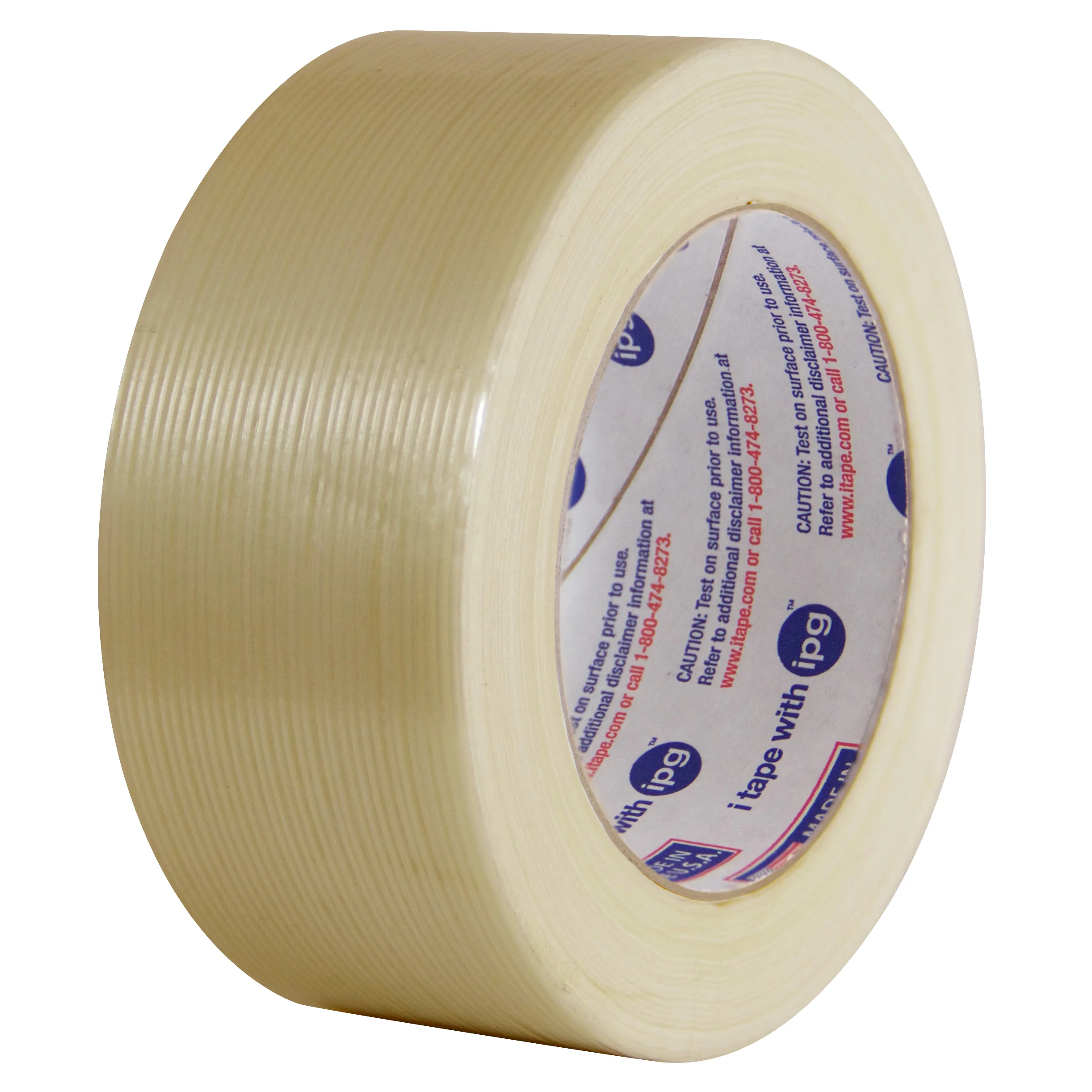 Intertape RG3...52 RG3 131# Pet Utility Filament Tape - Natural 12MM X 54.8M IPG-IPG 72 - Mactool Shop