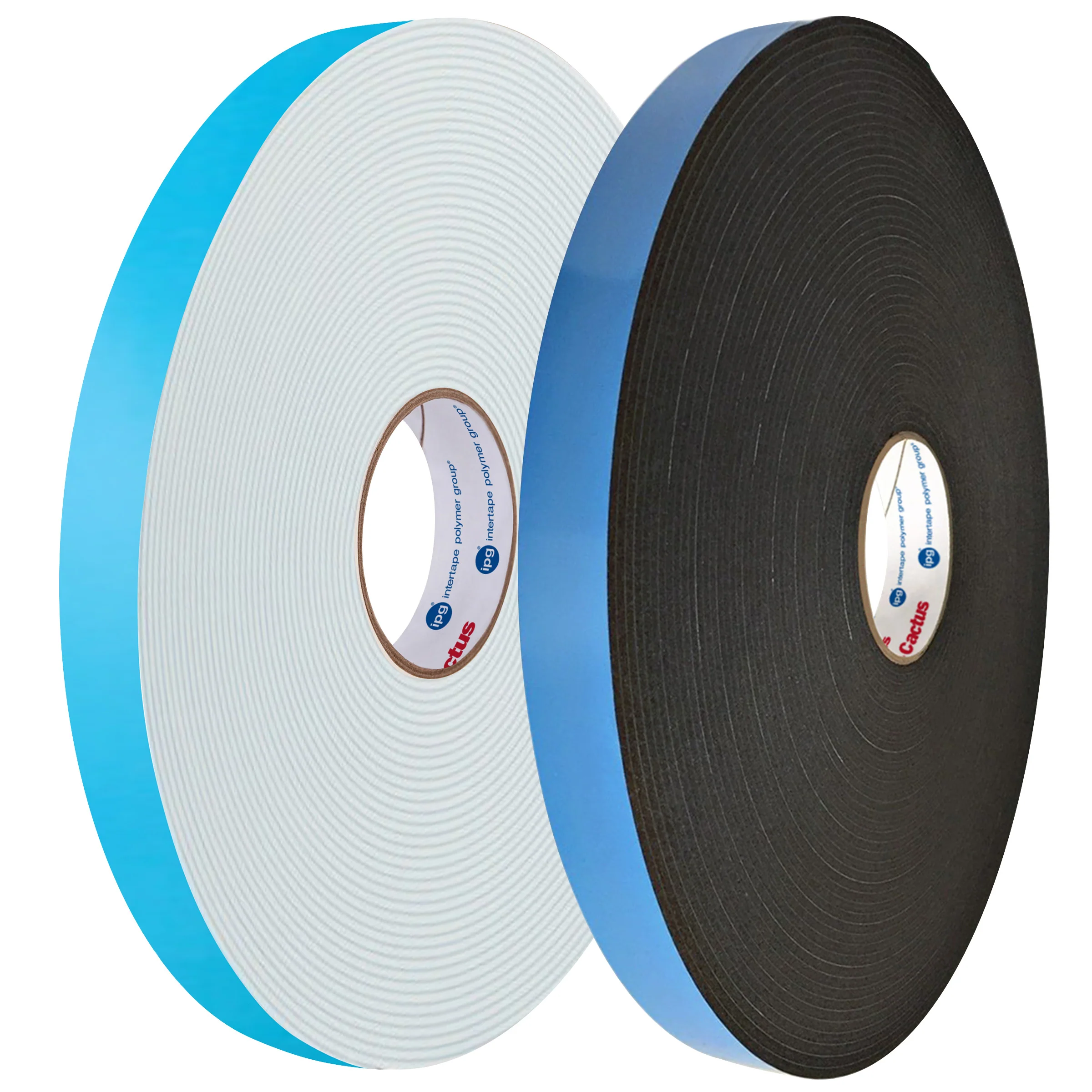 Intertape G488W.2 G488W 1/32 in White DC PE Foam Acrylic with Lt Bluee Liner - White 0.71INX72YD PL-PL 16 - Mactool Shop