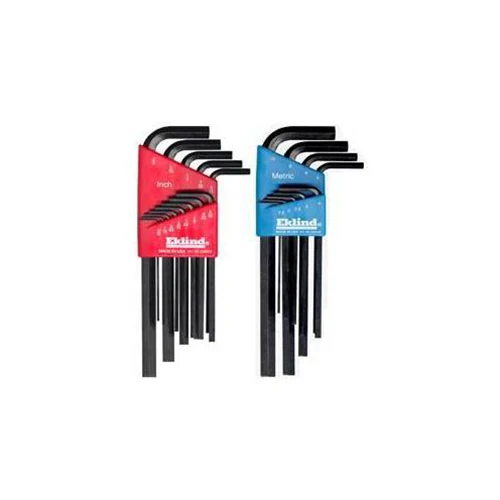 Eklind 10222 Metric & Standard 22 Piece Hex Key Set - Long, .050