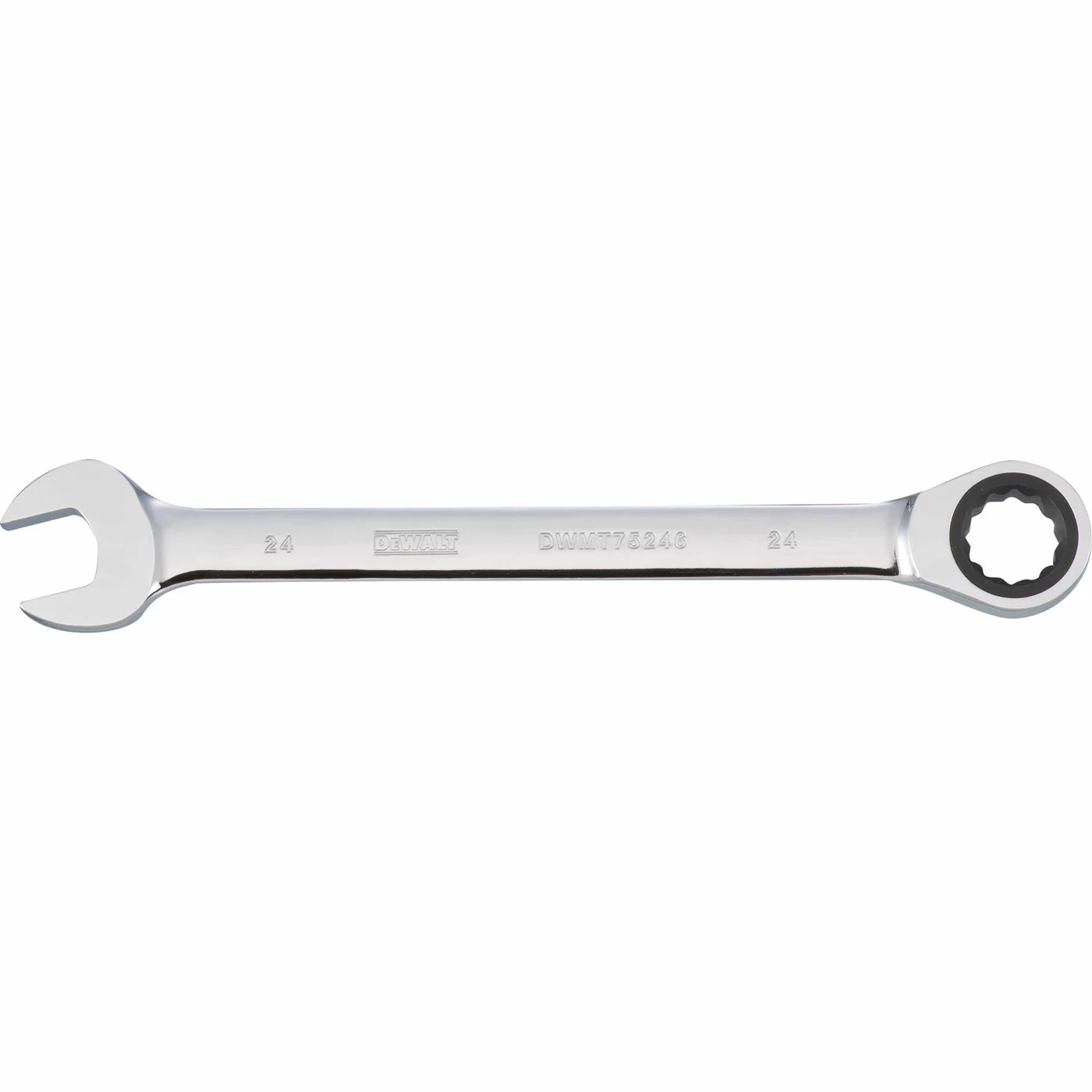 Dewalt DWMT75246OSP Mechanics Ratcheting Combination Wrench 24 MM - Mactool Shop