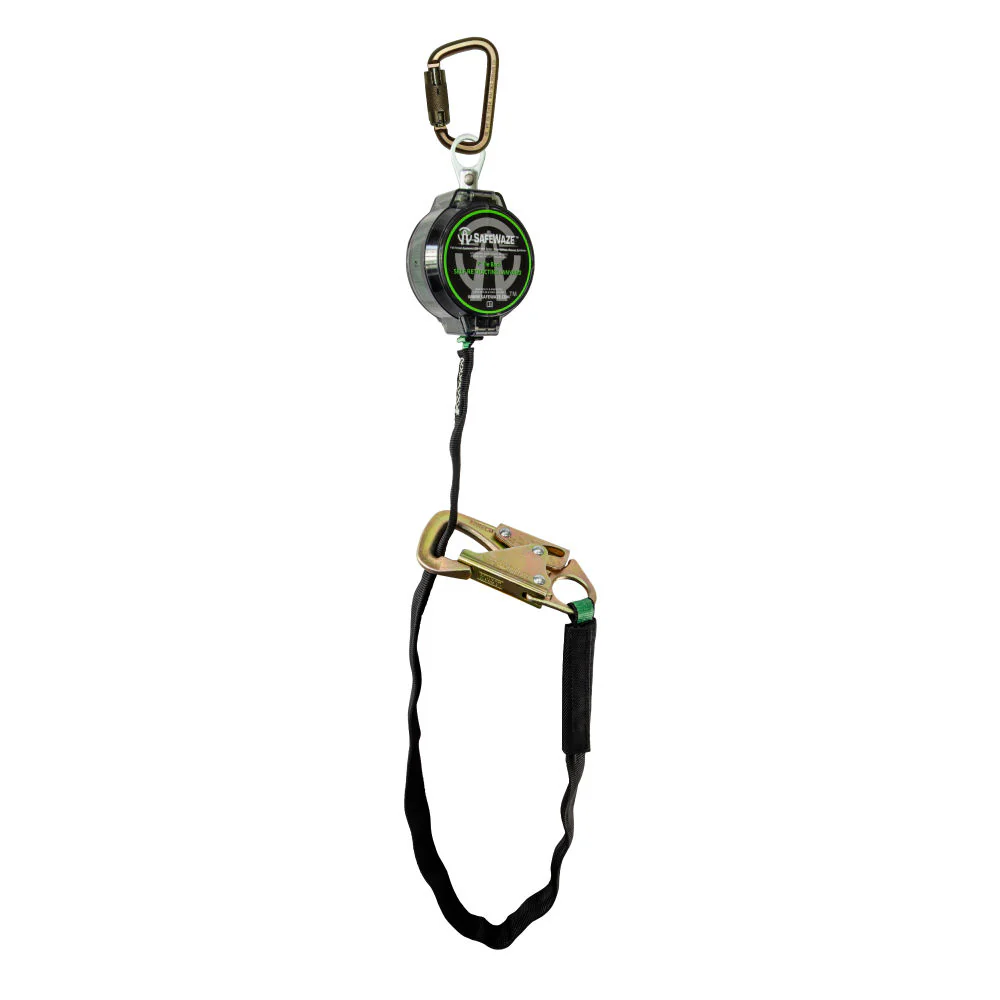 Safewaze 018-5029 7' Web Tie-Back Retractable With Steel Carabiner - Mactool Shop