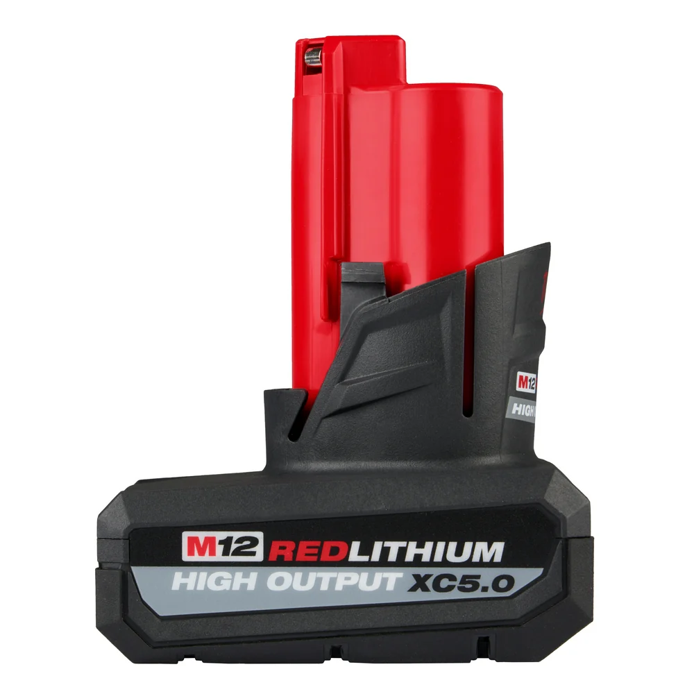 Milwaukee 48-11-2450 M12 REDLITHIUM HIGH OUTPUT XC5.0 Battery Pack - Mactool Shop
