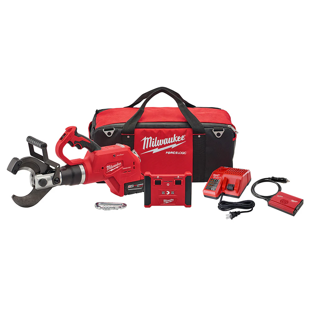 Milwaukee 2776R-21 M18 FORCE LOGIC 3” Underground Cable Cutter, Wireless Remote - Mactool Shop