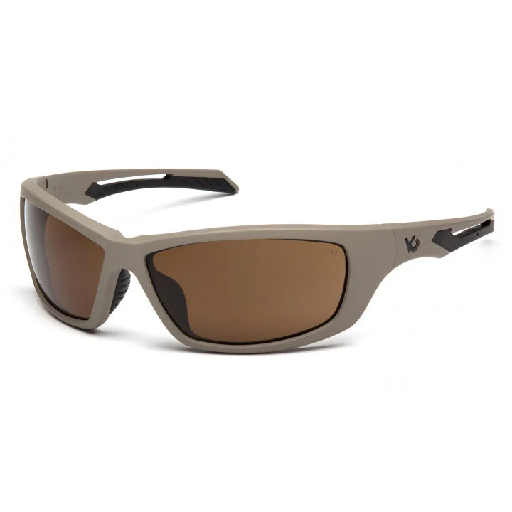 Pyramex VGST1318T Howitzer - Tan Frame/Bronze Anti-Fog Lens - Mactool Shop
