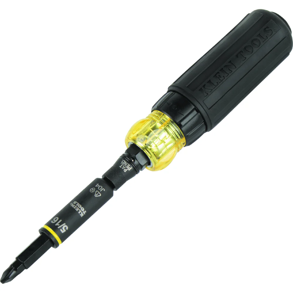 Klein 32500HDRT 11-in-1 Ratcheting Impact Rated Screwdriver / Nut Driver - Mactool Shop