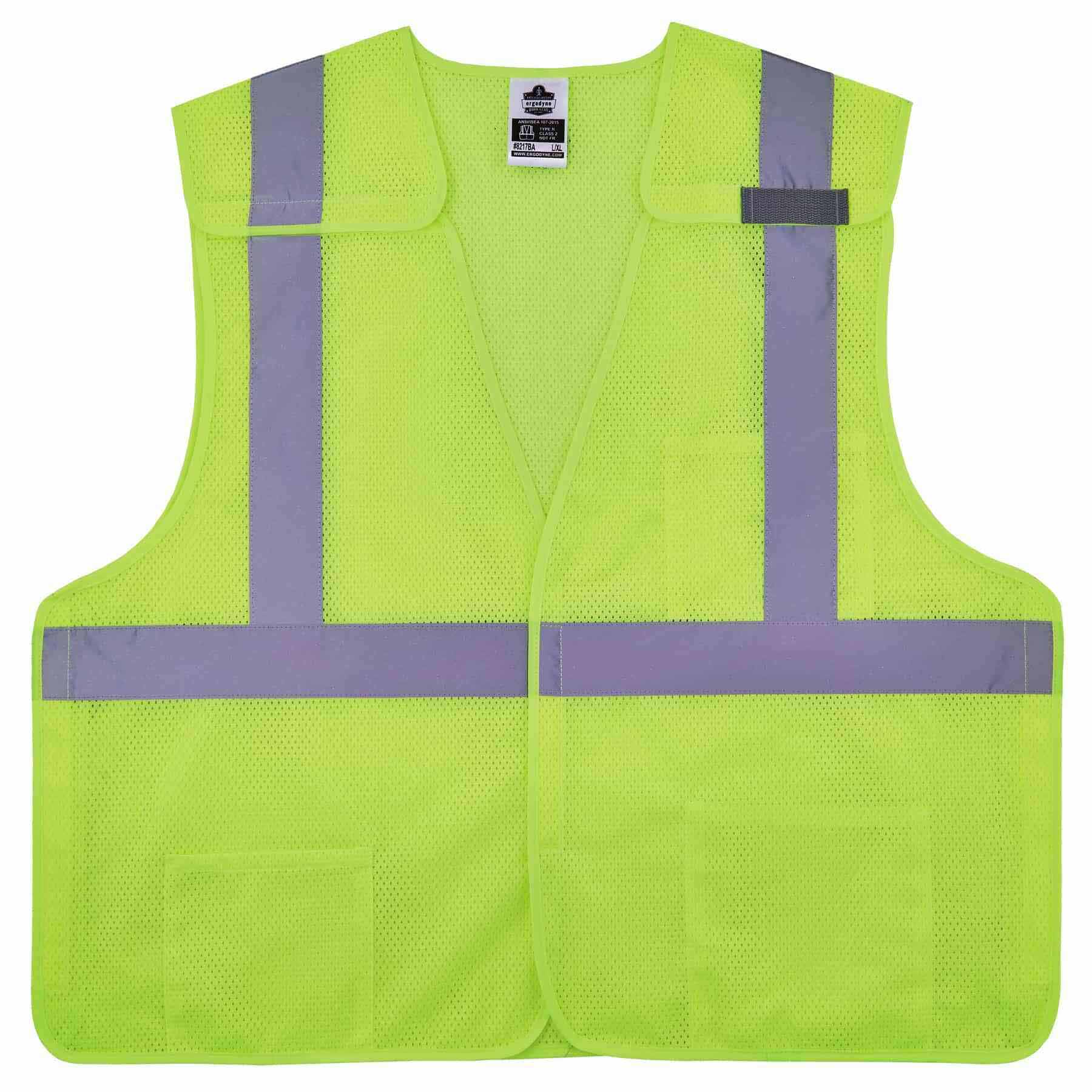 Ergodyne 21523 8217BA S/M Lime Class 2 Breakaway Mesh Vest - Mactool Shop
