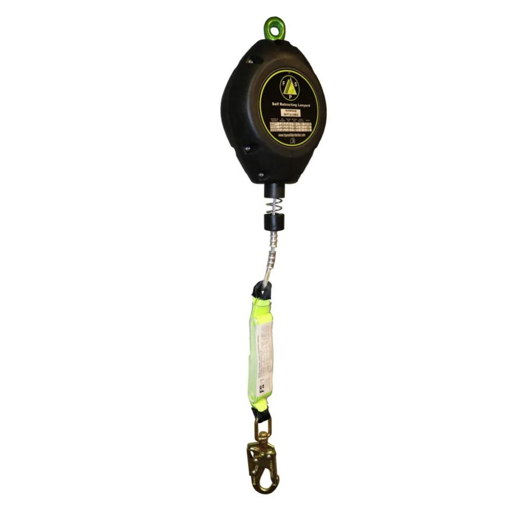 Safewaze FS-FSP9030 30' Cable Retractable, Integral Energy Absorber For Le - Mactool Shop