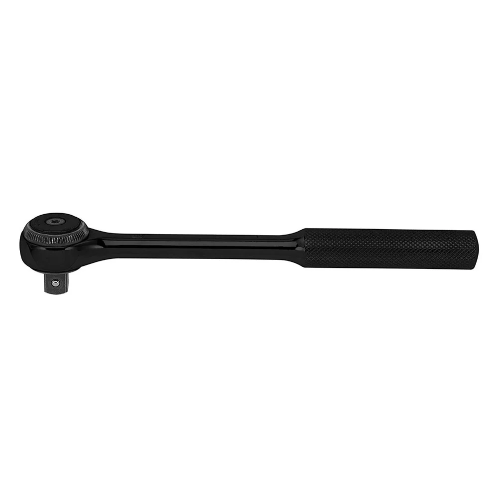 Proto J5252FBL 3/8 Drive Standard Length Round Head Ratchet - Black - Mactool Shop