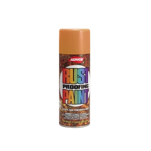 Aervoe 317 12 oz. Tan DTM Rust Proof Enamel Any-Way Paint - Mactool Shop