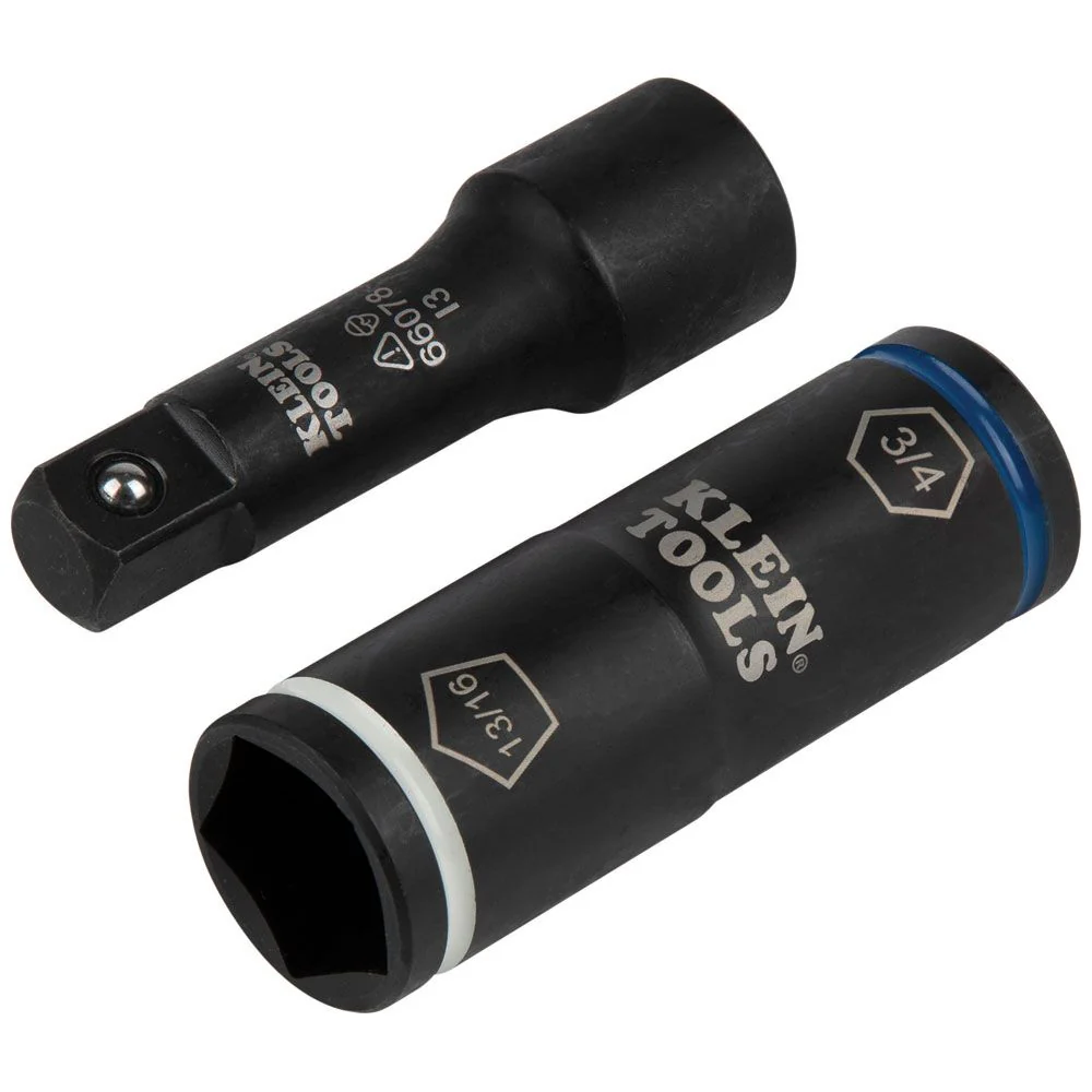 Klein 66080 2-in-1 Penta/Hex Flip Socket with Adapter - Mactool Shop