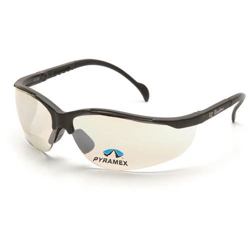 Pyramex SB1880R25 V2 Readers IO Mirror +2.5 Lens with Black Frame - Mactool Shop