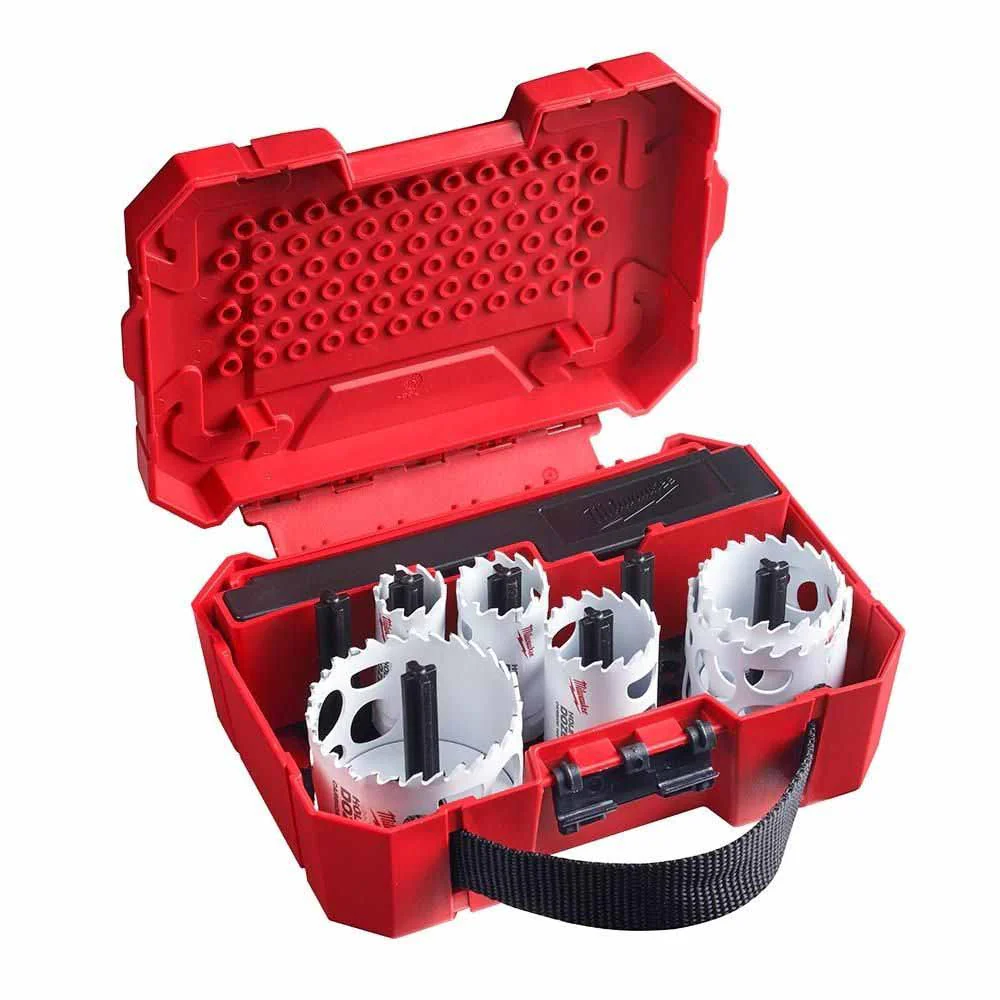 Milwaukee 49-22-3084 10 PC HOLE DOZER™ with Carbide Teeth Hole Saw Electrician's Kit - Mactool Shop