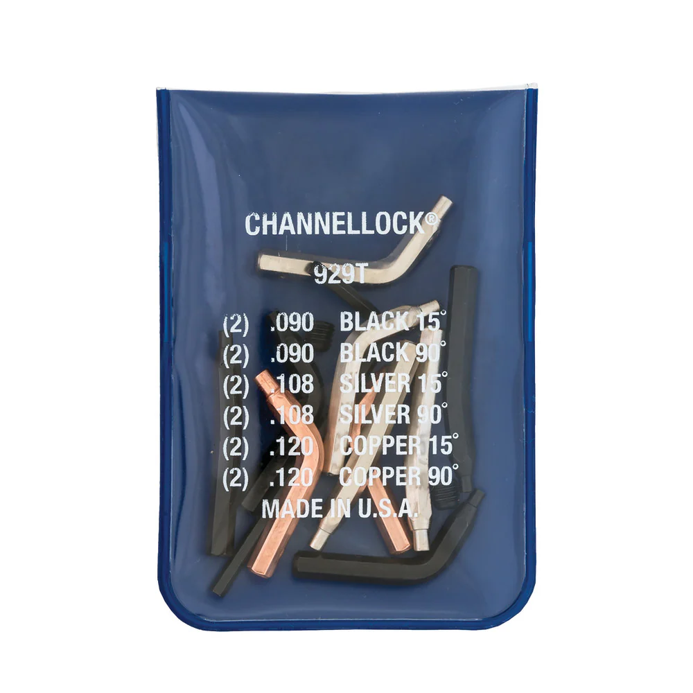 Channellock 929T 5 PC Universal Tip Kit, 929 Retaining Ring Tips - Mactool Shop