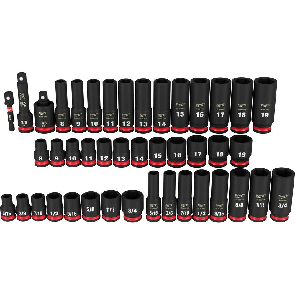 Milwaukee 49-66-7009 43PCSHOCKWAVE Impact Duty™ 3/8