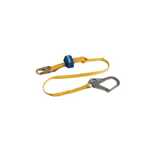 Werner C611100 6' DeCoil DCELL Lite Twinleg Lanyard, 1