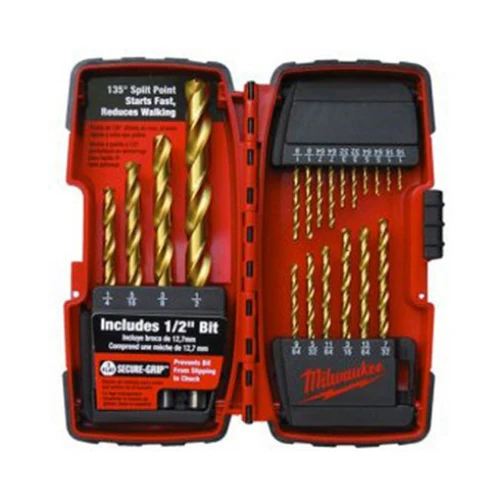 Milwaukee 48-89-1105 20-Piece Titanium Drill Bit Set - Mactool Shop