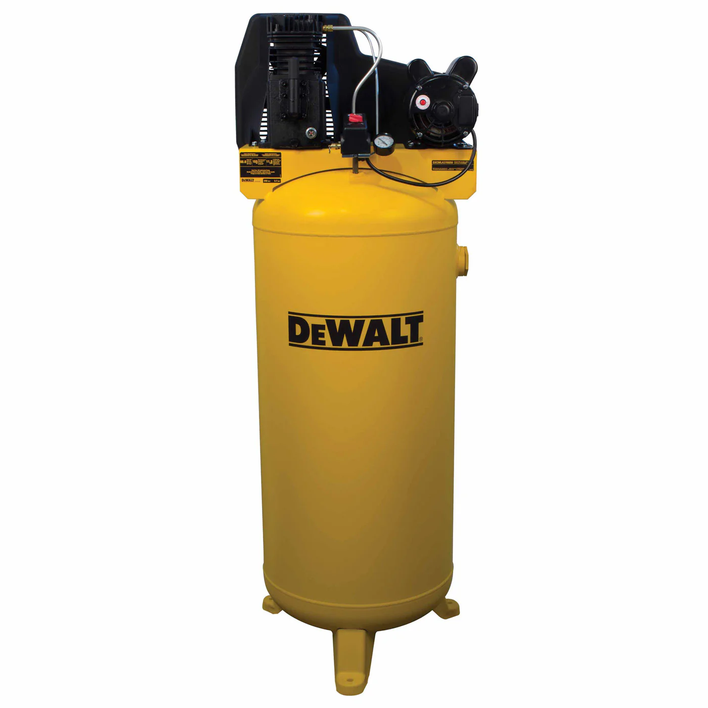 Dewalt DXCMLA3706056 60 Gallon Cast Iron Oil Lubricated Air Compressor with Belt Drive - Mactool Shop