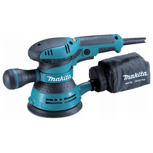 Makita BO5041K 5” D-Handle Random Orbit Sander, 3 AMP, 4,000-12,000 OPM, var. spd., case - Mactool Shop