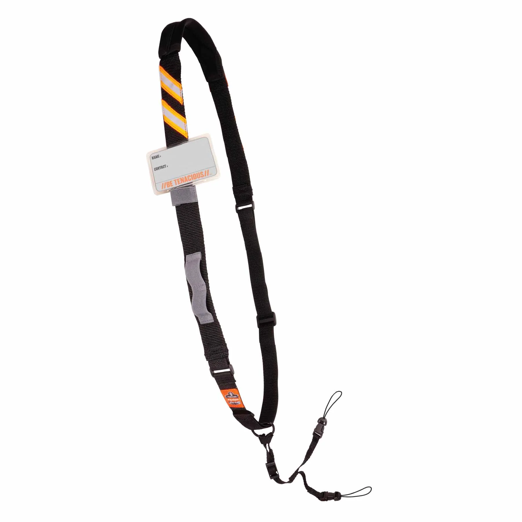 Ergodyne 19177 3137 Black Padded Barcode Scanner Sling Lanyard - Mactool Shop