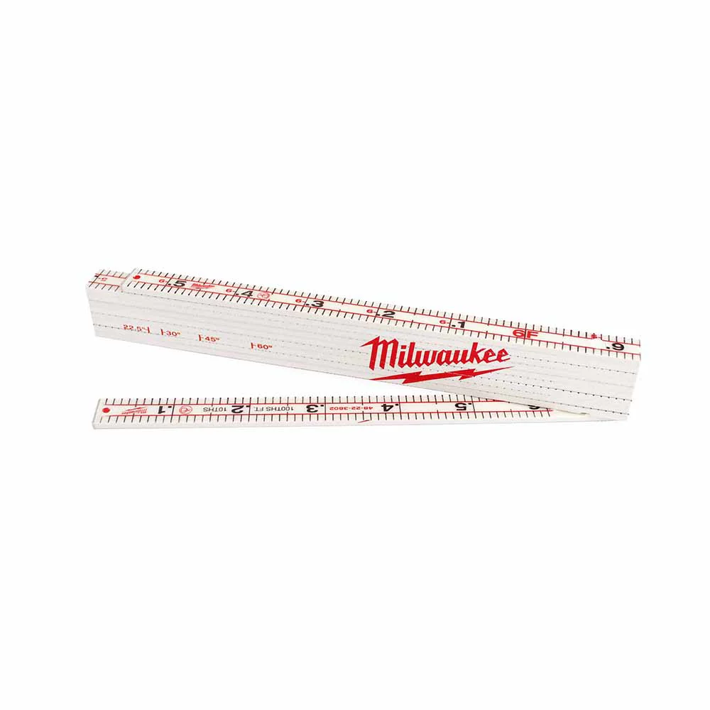 Milwaukee 48-22-3802 Engineer's Composite Folding Rule - Mactool Shop