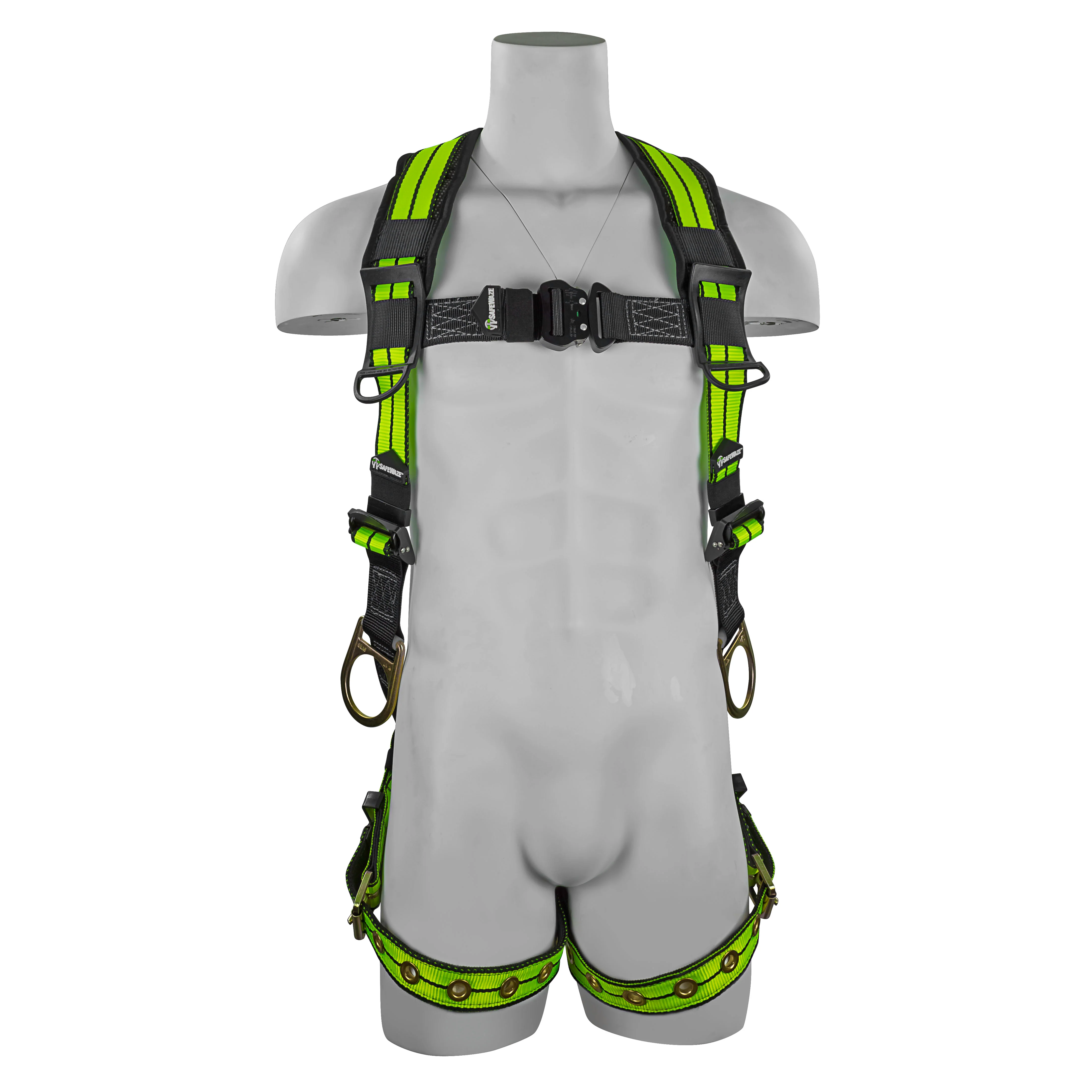 Safewaze FS-FLEX285-L/XL Pro+ Full Body Harness: 3D, QC Chest, Tb Legs - Mactool Shop