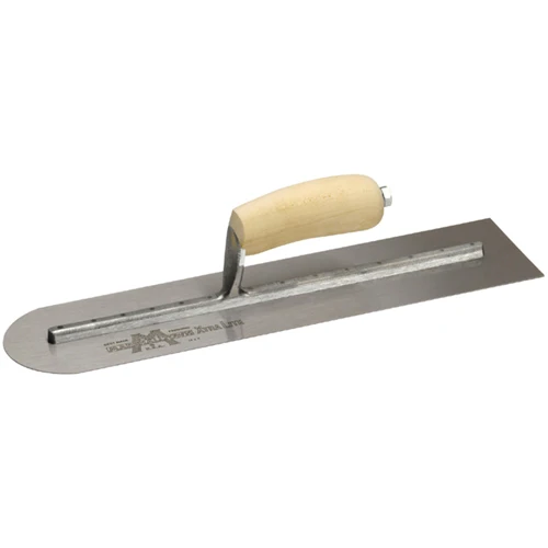 MarshallTown MXS66RE 13510 - 16 X 4 Finishing Trl-Round Front End Curved Wood Handle - Mactool Shop