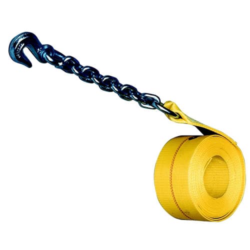 Lift All 61216 LoadHugger Winch Strap with Chain Anchor, 3