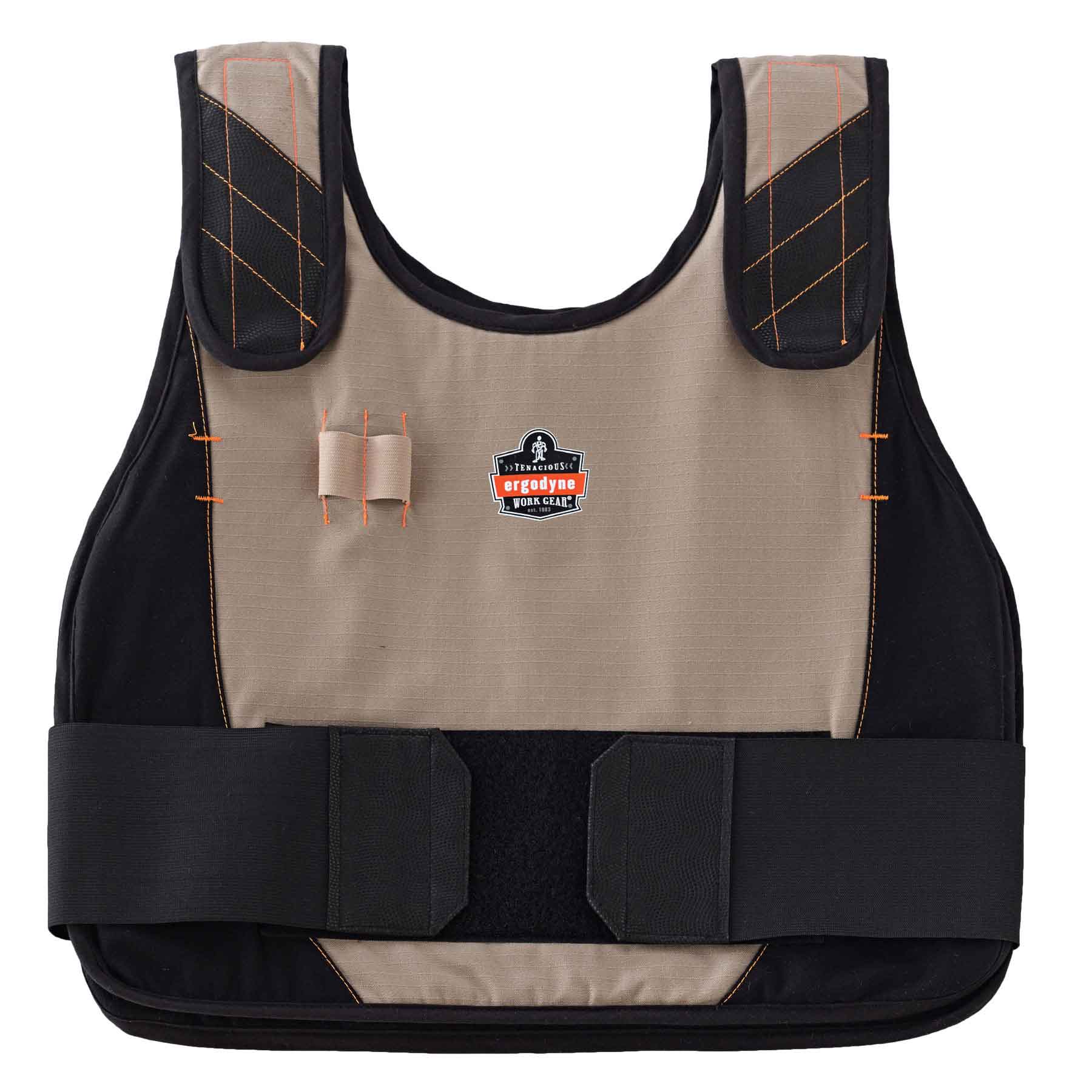 Ergodyne 12203 Chill-Its 6225 Phase Change Premium Cooling Vest, Small/Medium, Khaki - Mactool Shop