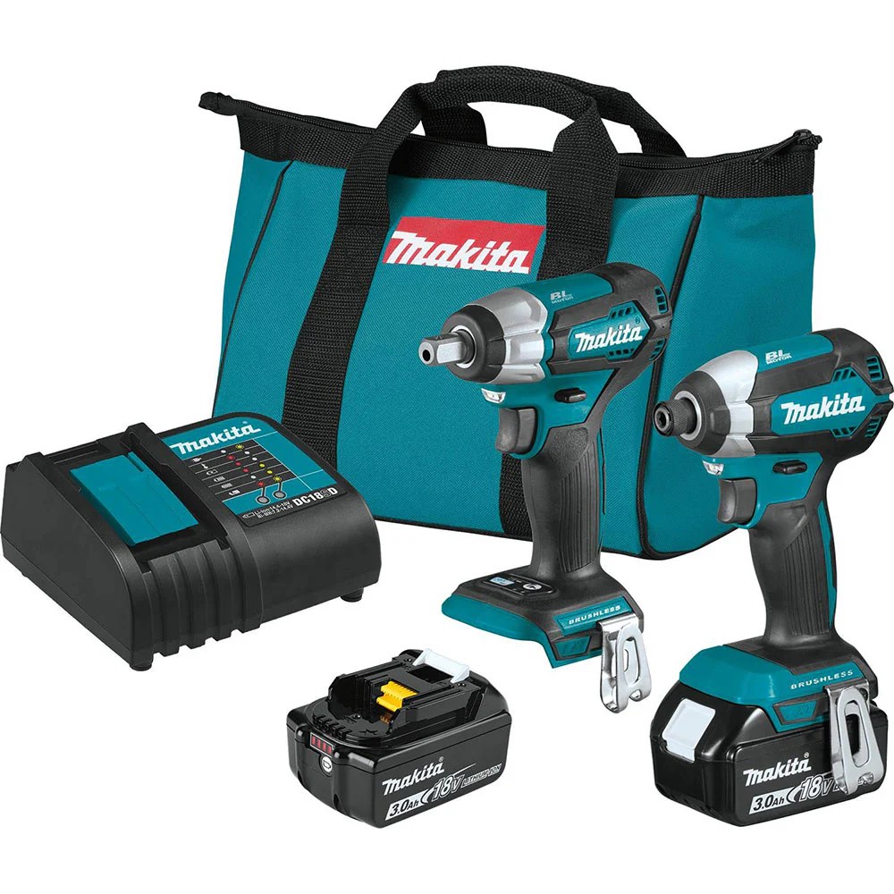 Makita XT284SX1 18V LXT Brushless 2-Pc. Combo Kit (3.0Ah) - Mactool Shop