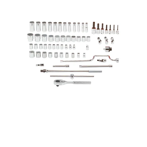 Proto J54132 1/2 Drive 65 Pc. Socket Set Tools Only - 12 Point - Mactool Shop