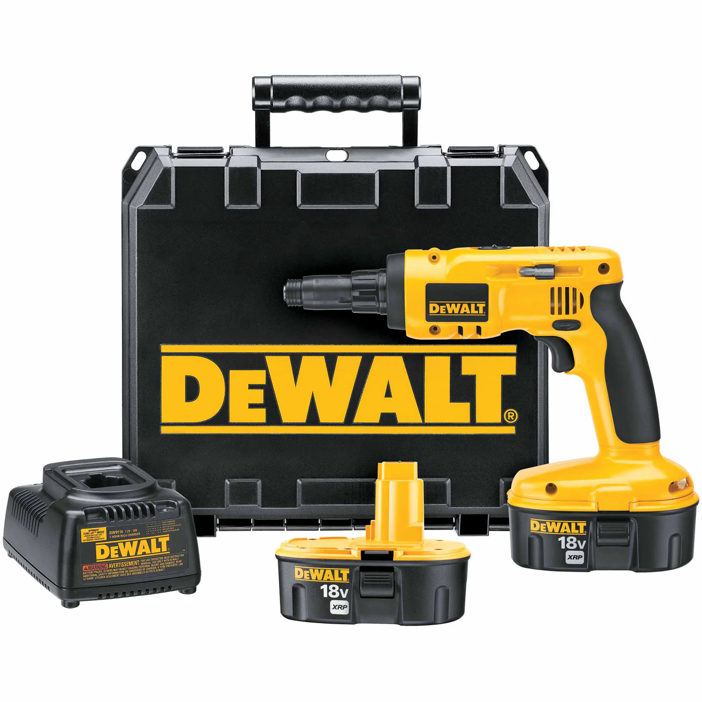 DeWalt DC668KA Heavy-Duty 18V Light Gauge Steel Framing Screwdriver - Mactool Shop