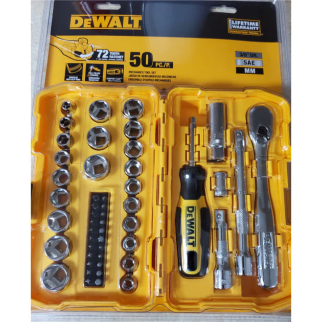 DeWalt DWMT81611T 50 Piece 3/8