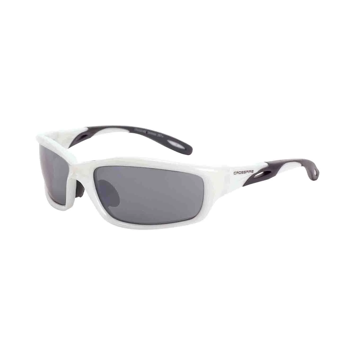 Crossfire Infinity - Silver mirror lens / Pearl white frame - Mactool Shop