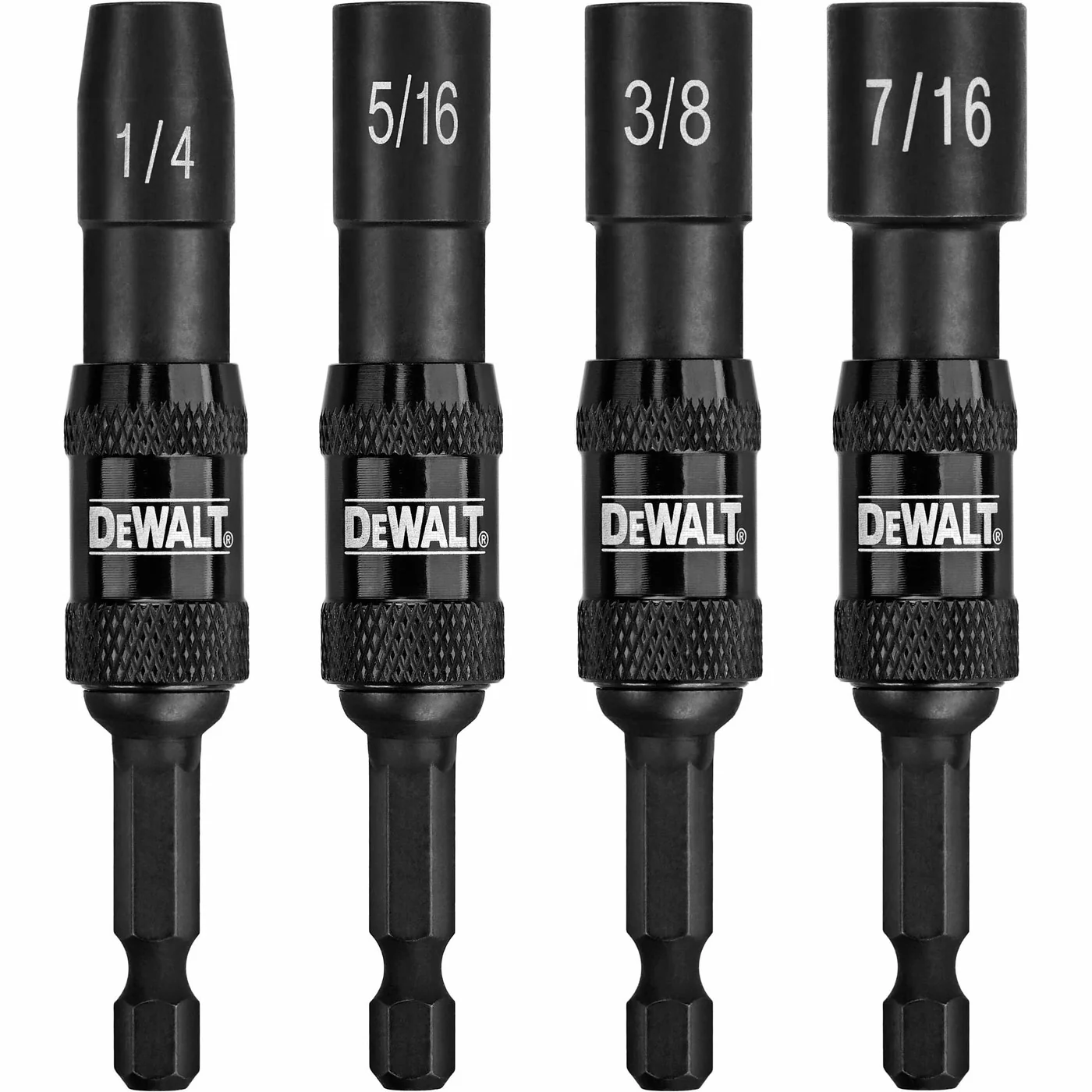 DeWalt DWPVTDRV 4 Piece Impact Ready Pivoting Nutsetter - Mactool Shop