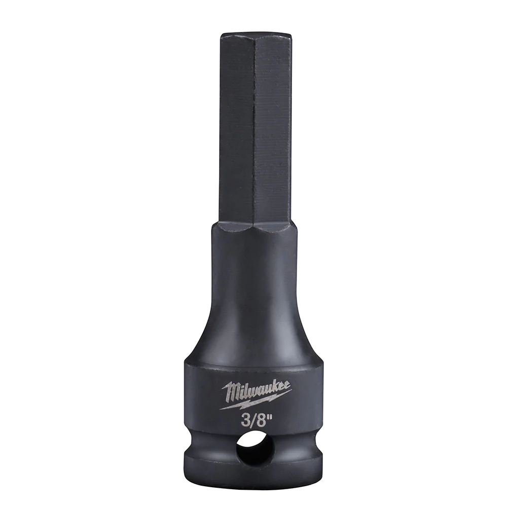 Milwaukee 49-66-5152 SHOCKWAVE™ Lineman's 3/8 in. Drive 3/8 in. Hex Bit Socket - Mactool Shop