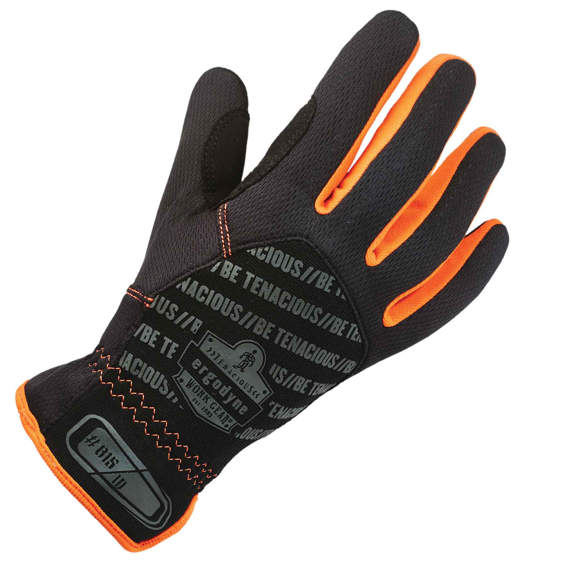 Ergodyne 17204 ProFlex 815 QuickCuff Utility Gloves, Large, Black - Mactool Shop