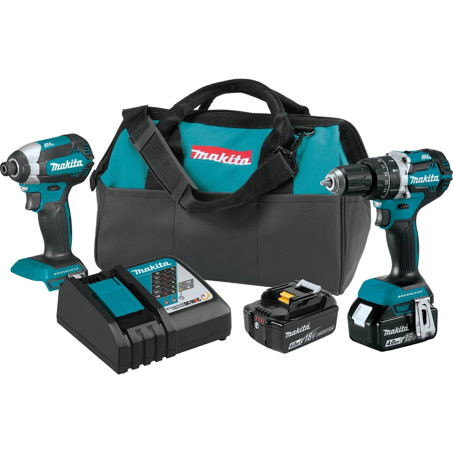 Makita XT269M 18V LXT Li-Ion BL 2-Piece Kit 4.0 Ah - Mactool Shop