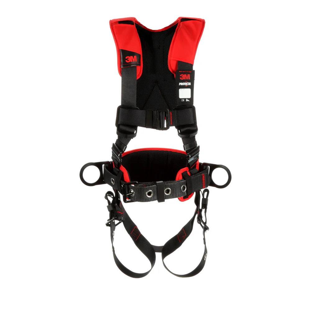 DBI Sala 1161207 Comfort Construction Style Positioning Harness, Black, XL - Mactool Shop