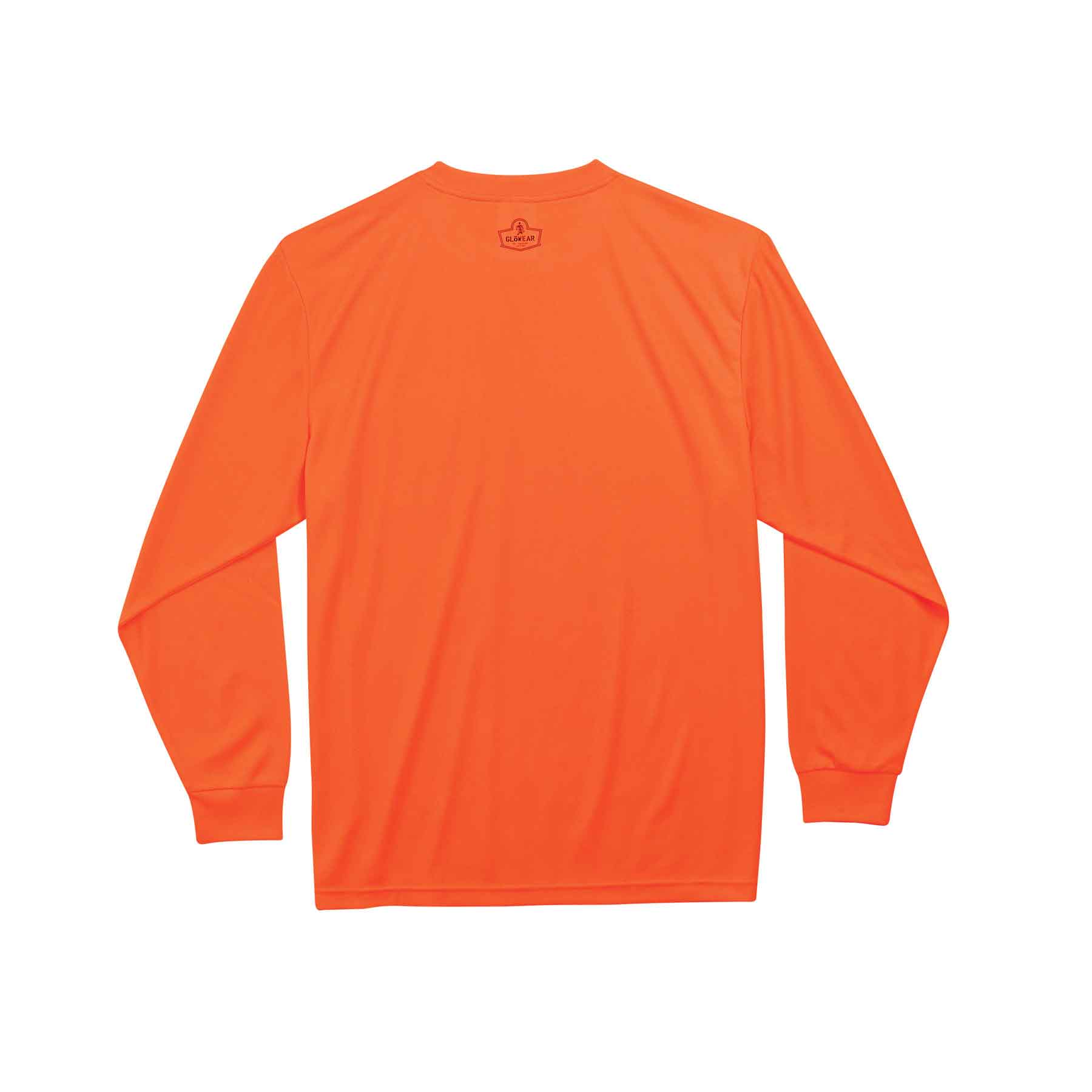 Ergodyne 21592 GloWear 8091 Non-Certified Long Sleeve T-Shirt, Small, HV Orange - Mactool Shop