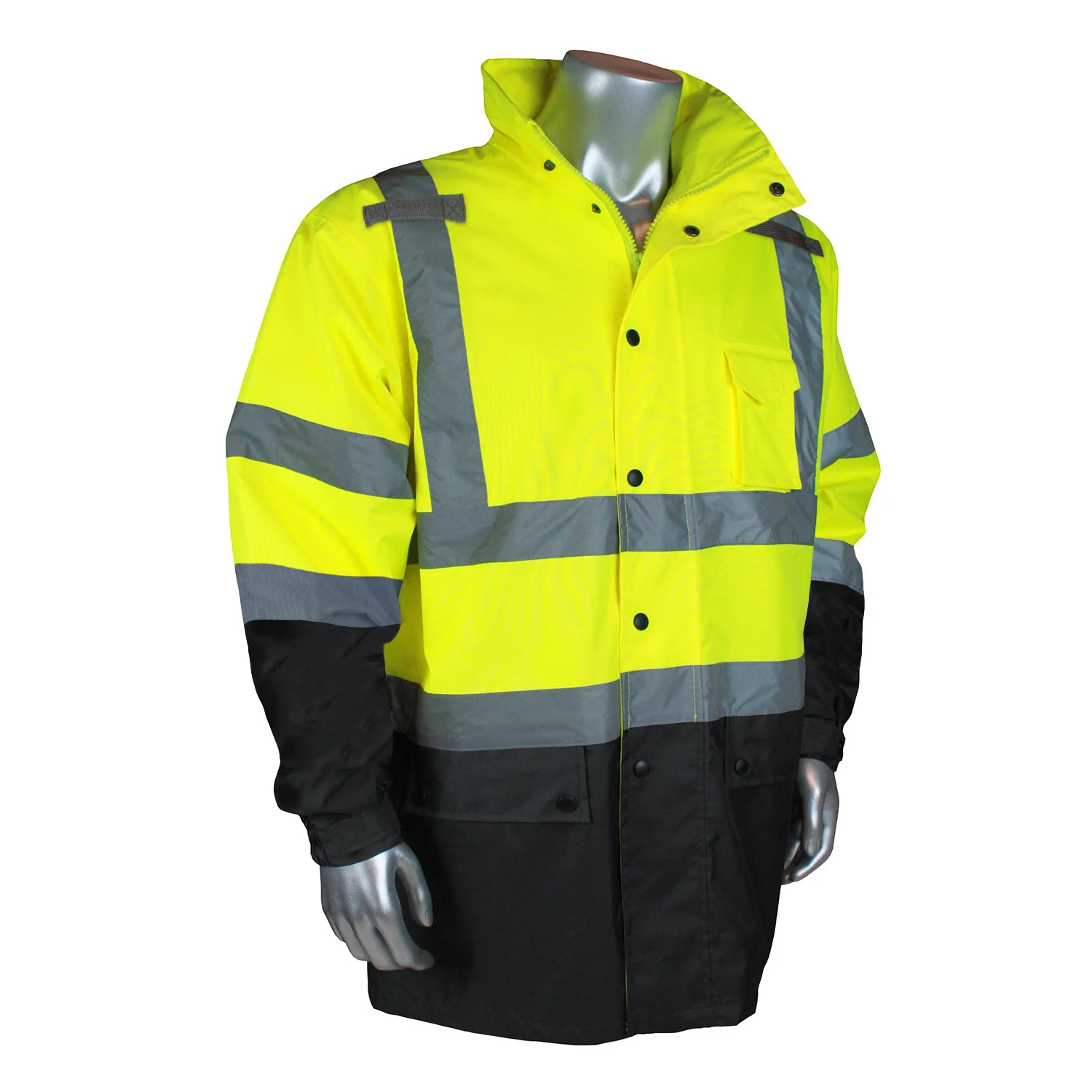 Radians RW30-3Z1Y-2X 2X Class 3 General Purpose Rain Jacket - Green - Mactool Shop