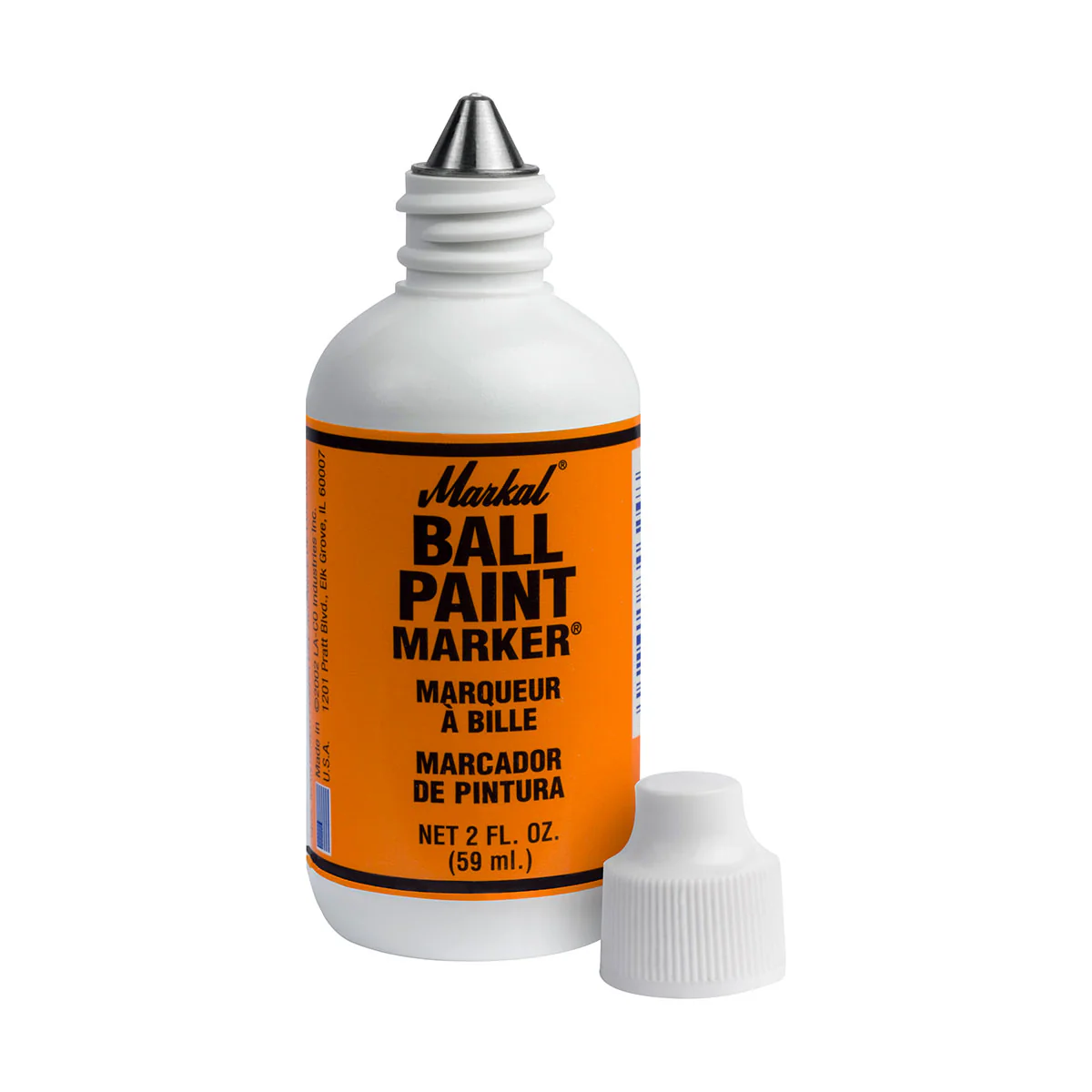 Markal 84624 Ball Paint Marker, Bulk, Orange, 48 Pack - Mactool Shop